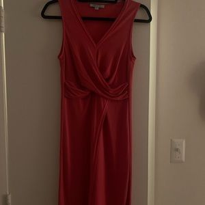 Mid length wrap dress